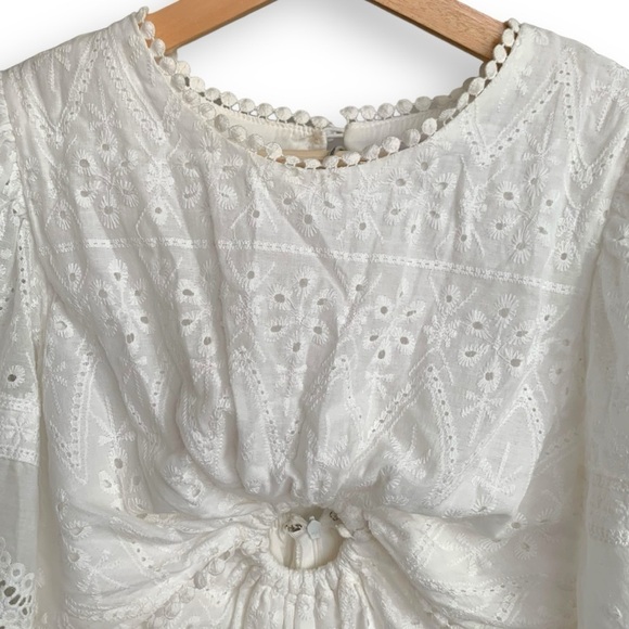 Petal and Pup Merletto Dress Eyelet Lace Maxi Dress - Picture 6 of 16